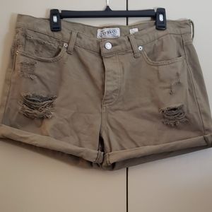 Lucky brand distressed shorts